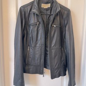 Michael Kors  genuine leather jacket